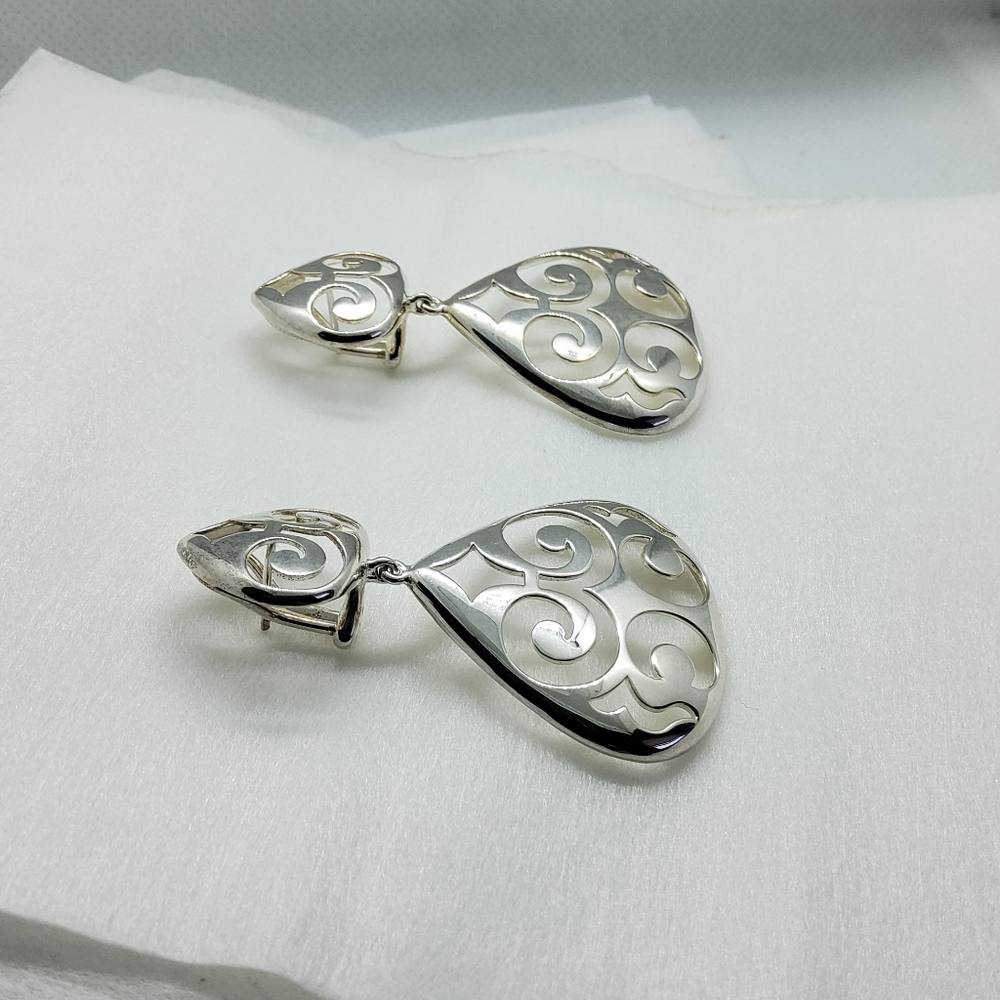 Elizabeth Rand Sterling Silver Earrings - Picture 3 of 7